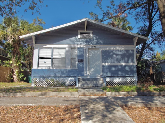 view of side of home