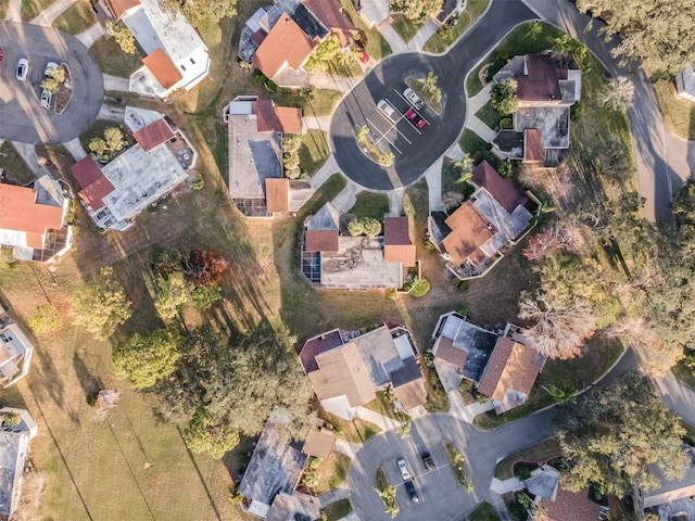 birds eye view of property featuring a residential view