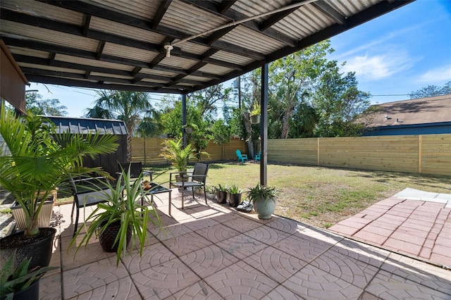 view of patio / terrace