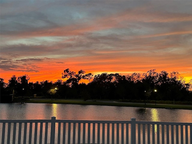 property view of water