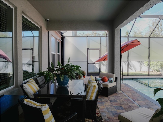 5709 Camila Song Ln, Tampa, FL 33625 - view of sunroom