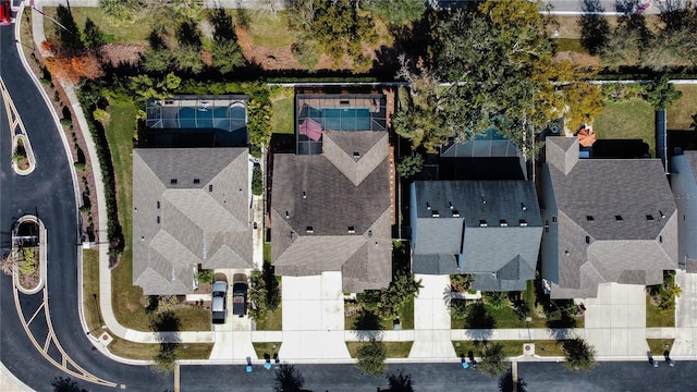 5709 Camila Song Ln, Tampa, FL 33625 - drone / aerial view featuring a residential view