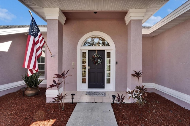 view of property entrance