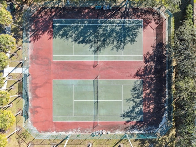 view of sport court