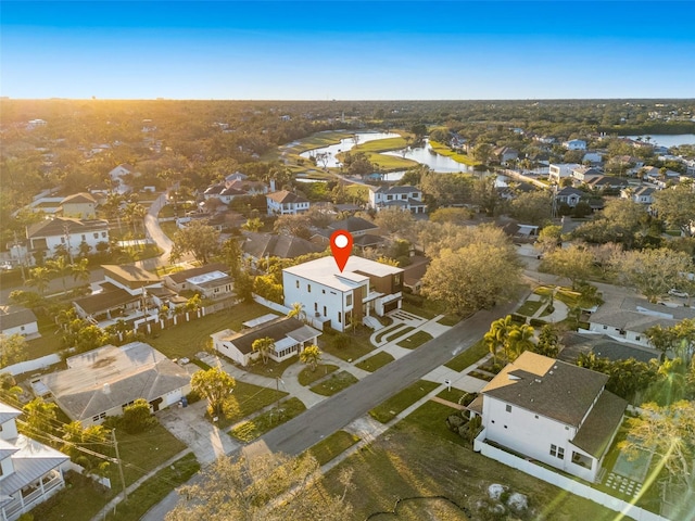 aerial view