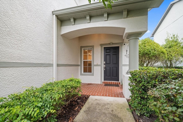 view of property entrance