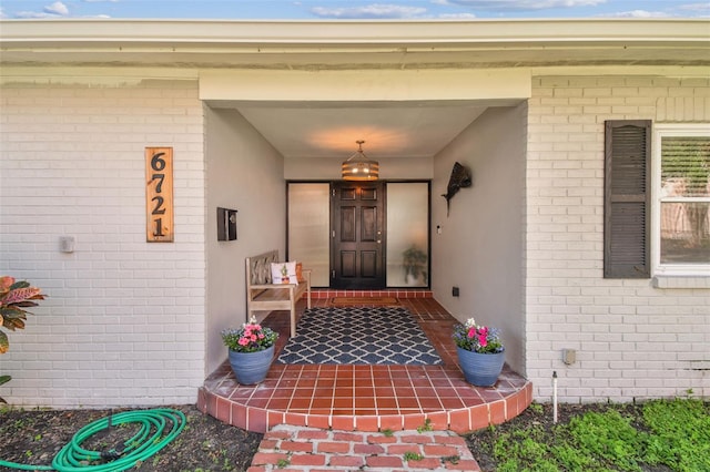 view of entrance to property