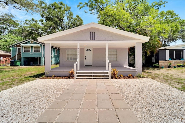 bungalow with a porch