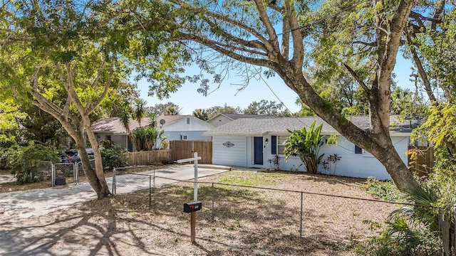 view of ranch-style home