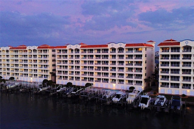 17717 Gulf Blvd Unit 601, Redington Shores, FL 33708 - view of building exterior featuring a water view