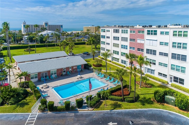 view of pool