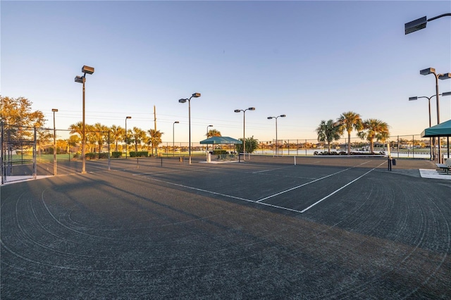 view of sport court