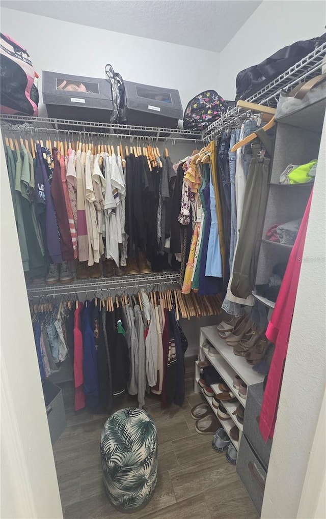 4035 Solamor St, Lakeland, FL 33810 - spacious closet with wood finished floors