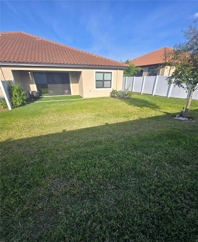 4035 Solamor St, Lakeland, FL 33810 - view of yard with fence