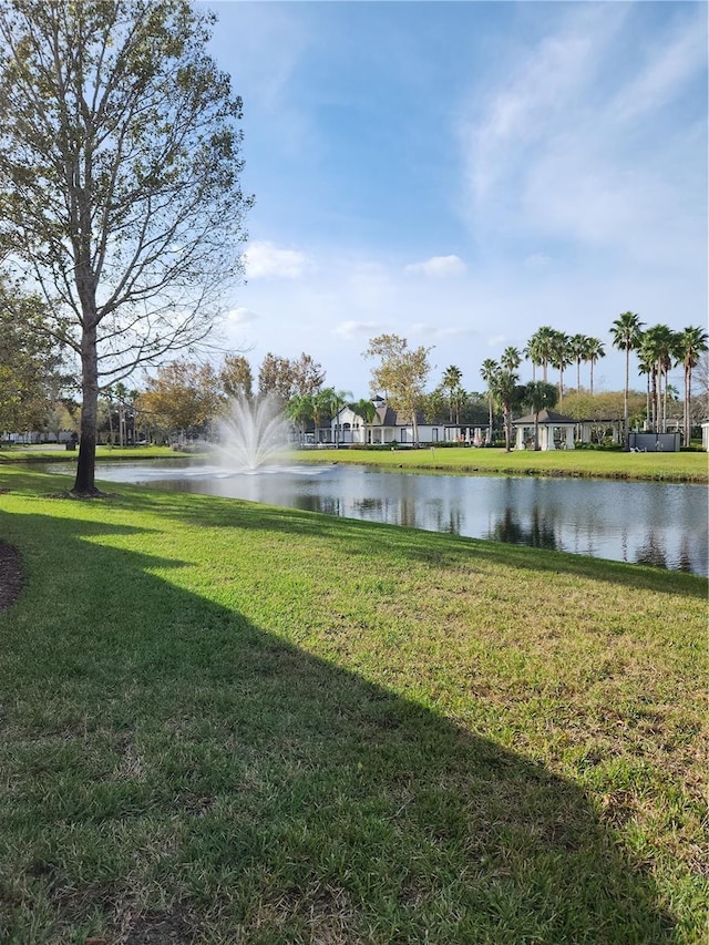 property view of water