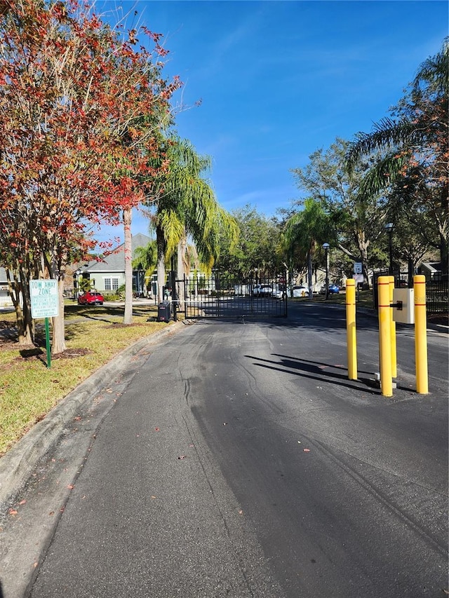 view of road