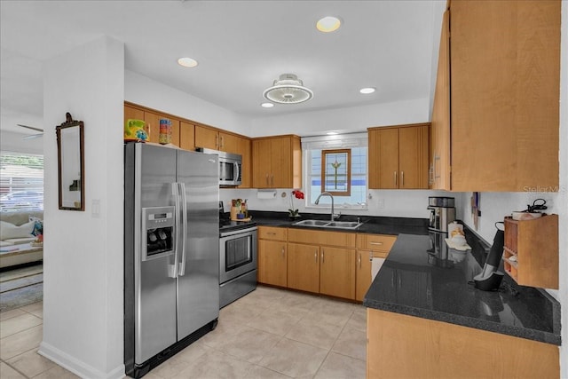 kitchen featuring sink and stainless steel appliances