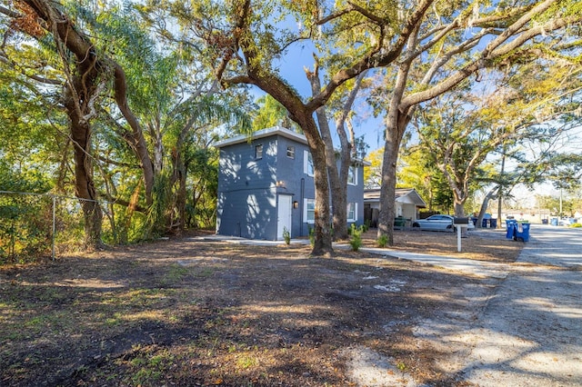 view of property exterior