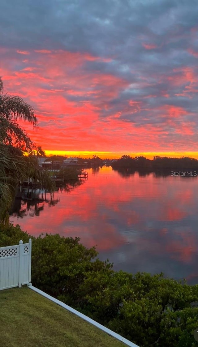 property view of water