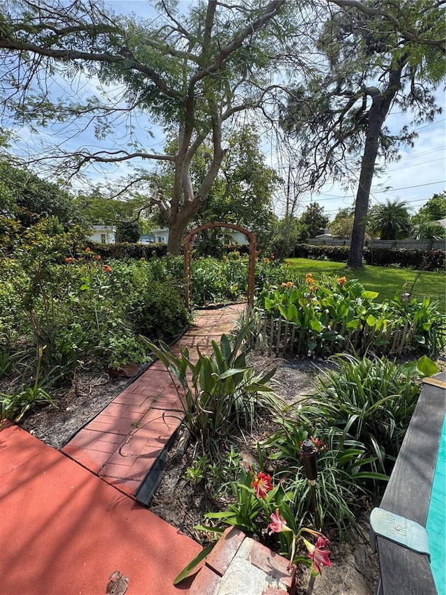6226 Hampton Ct N, Saint Petersburg, FL 33710 - view of yard