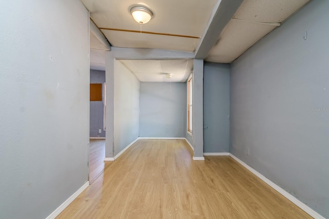 interior space featuring light hardwood / wood-style floors