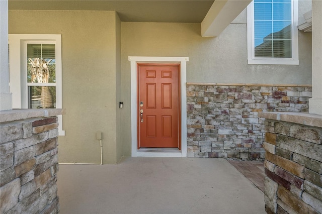 view of entrance to property