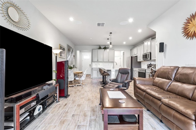 view of living room