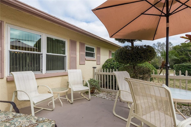 view of patio