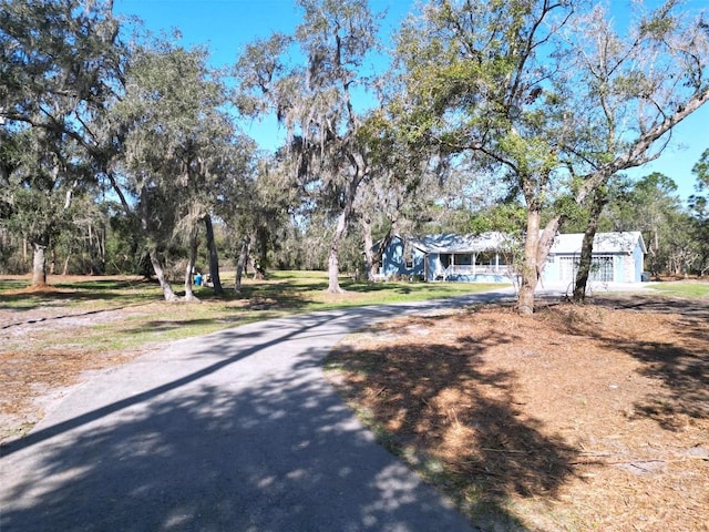 view of road