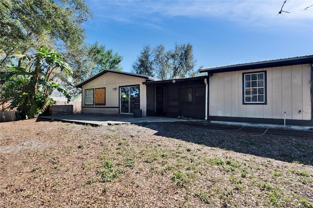 view of front of house featuring a patio area