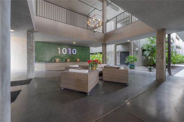 view of patio / terrace featuring an outdoor living space