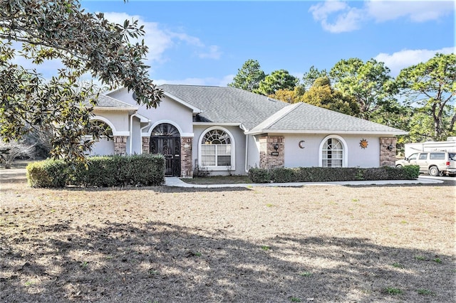 view of ranch-style home