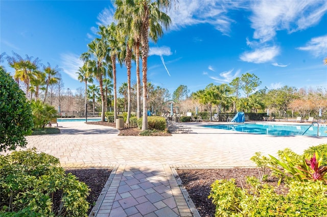 view of swimming pool