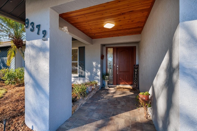 view of property entrance