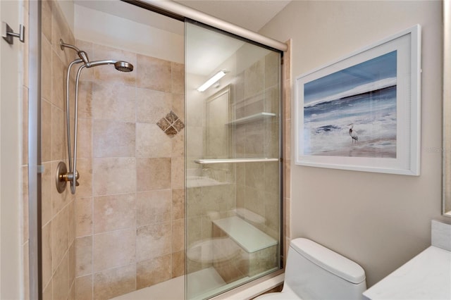 17960 Gulf Blvd Unit 103, Redington Shores, FL 33708 - full bath featuring a shower stall and toilet