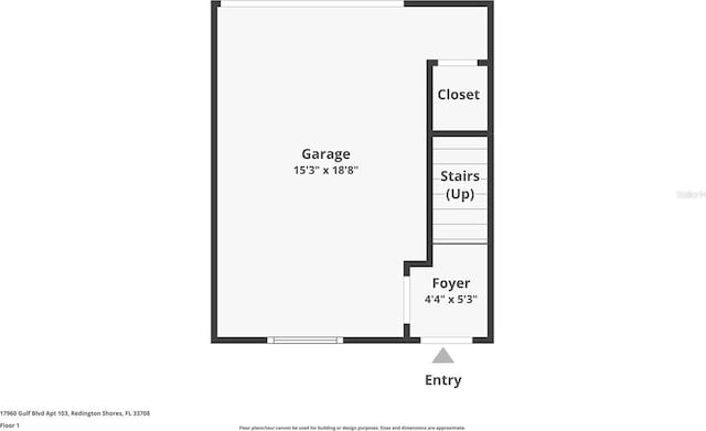 17960 Gulf Blvd Unit 103, Redington Shores, FL 33708 - plan
