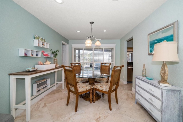 view of dining room