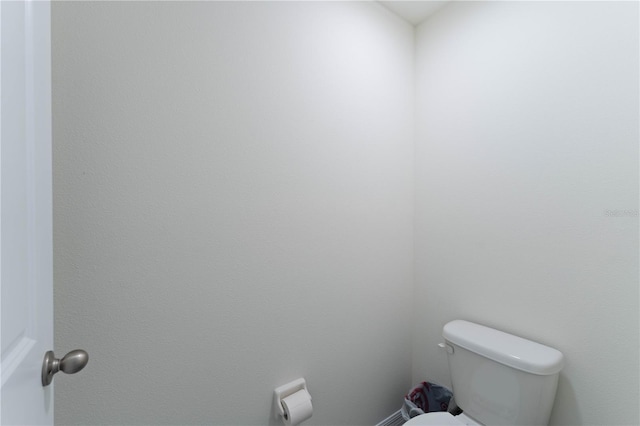 bathroom featuring toilet