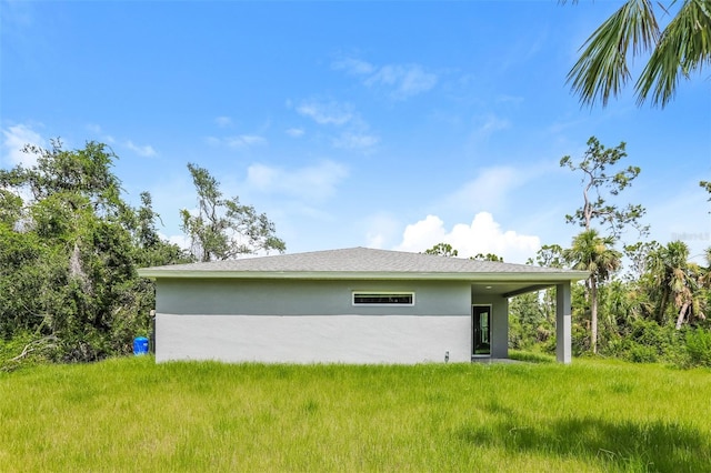 view of rear view of house