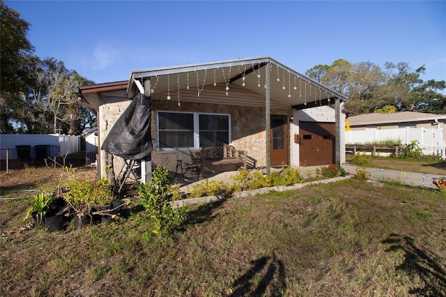 view of front of house