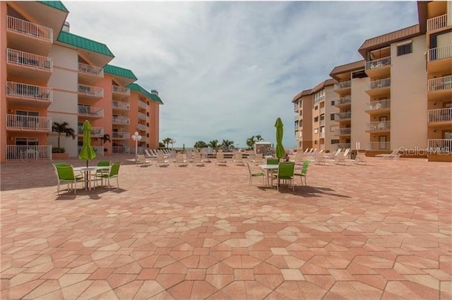 view of home's community featuring a patio