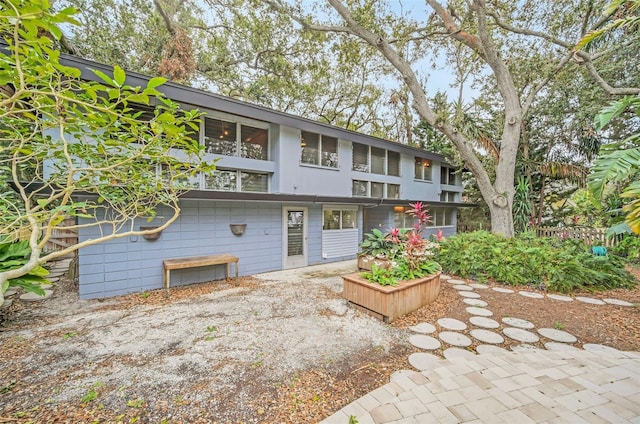 view of rear view of house