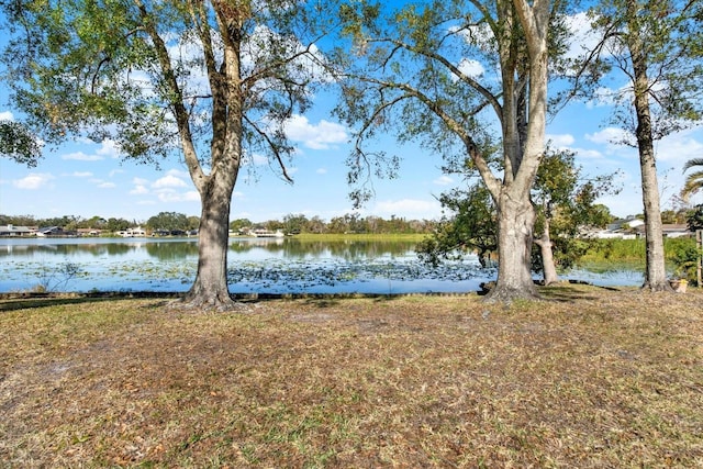 property view of water