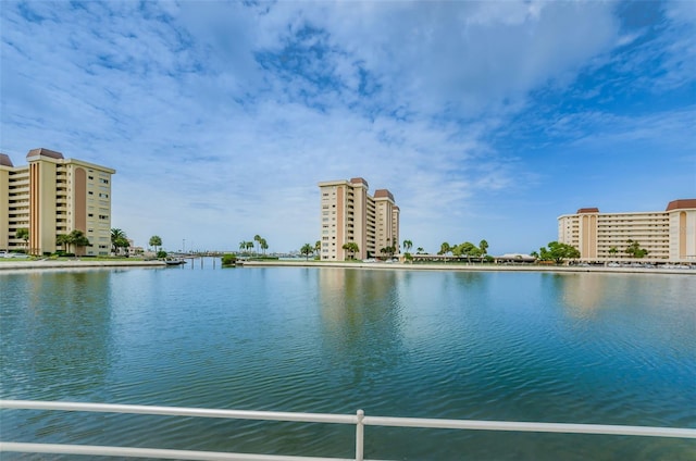 property view of water