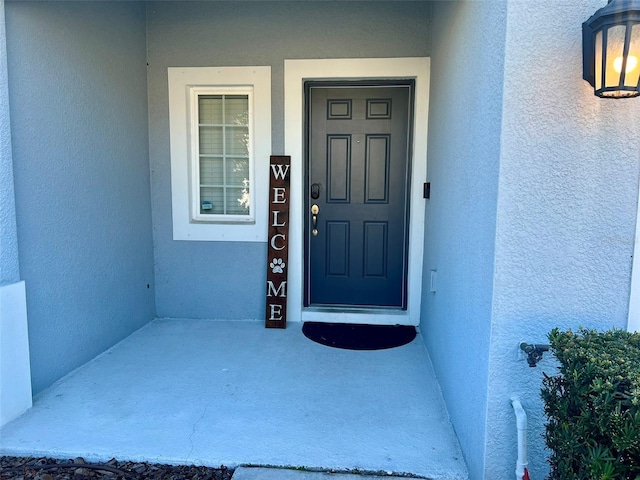 view of property entrance