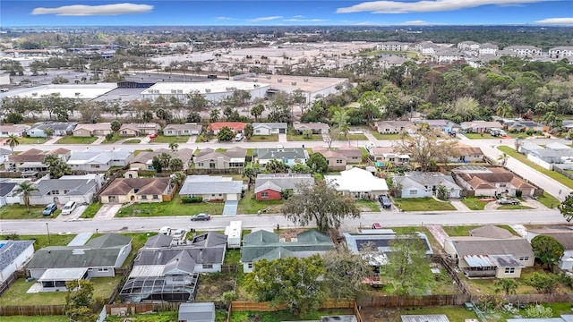 birds eye view of property featuring a residential view