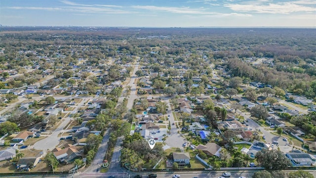 drone / aerial view