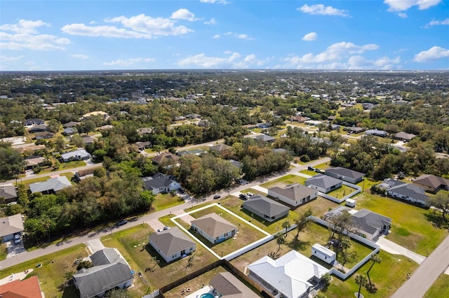 1203 Desmond St, Port Charlotte, FL 33952 - bird's eye view with a residential view