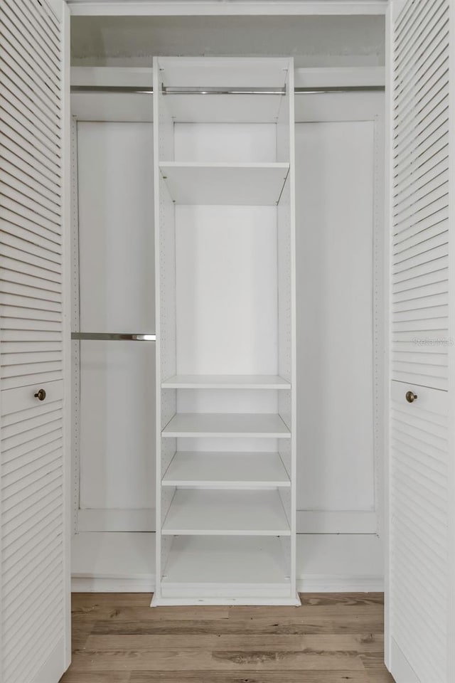 view of closet