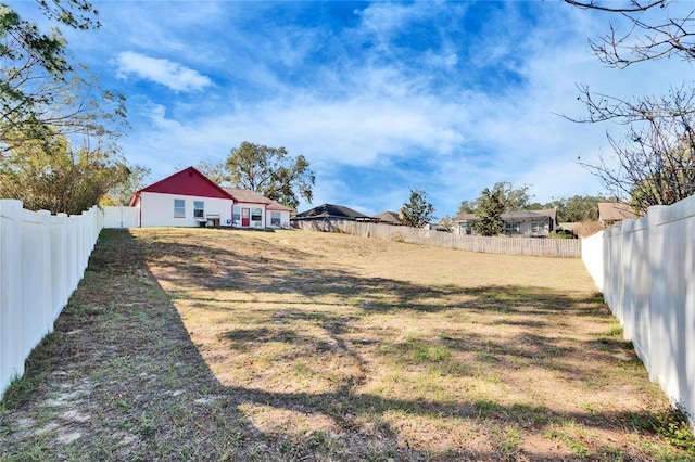 view of yard